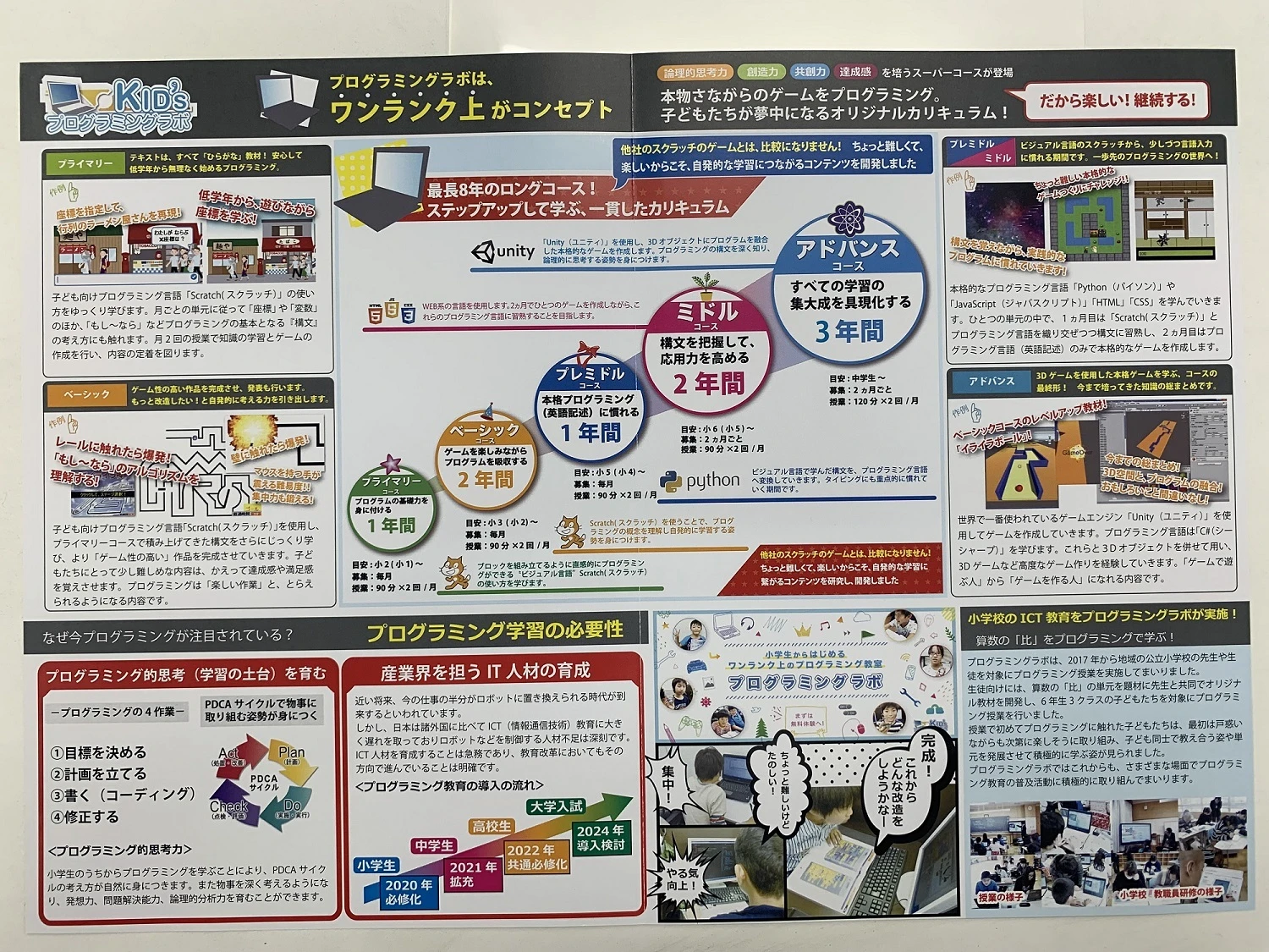 プログラミング教室の学びの特長