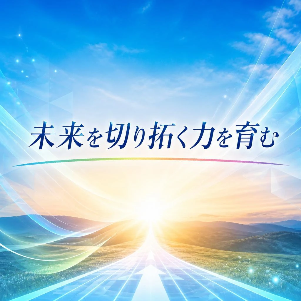 「未来を切り拓く力を育む」