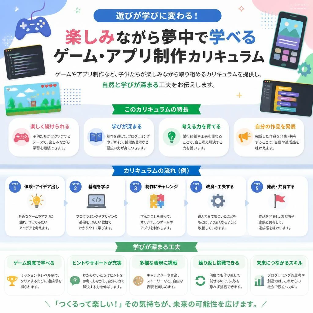 楽しいカリキュラムで学ぶ