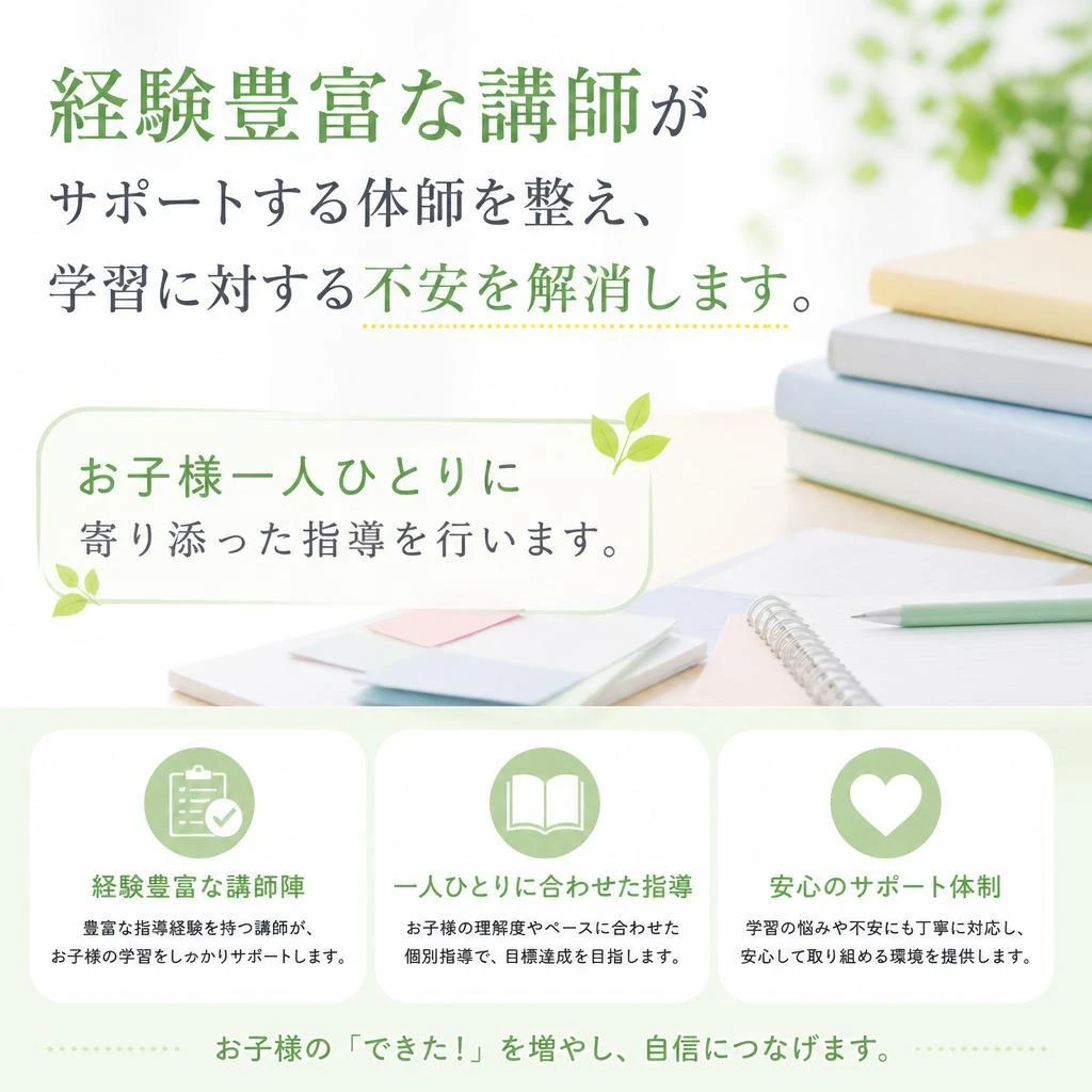 専門家による丁寧なサポート
